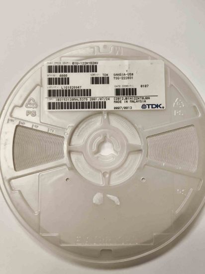 C2012JB1H122KT0J0A 1.2NF TDK SMD SERAMİK KONDANSATÖR resmi