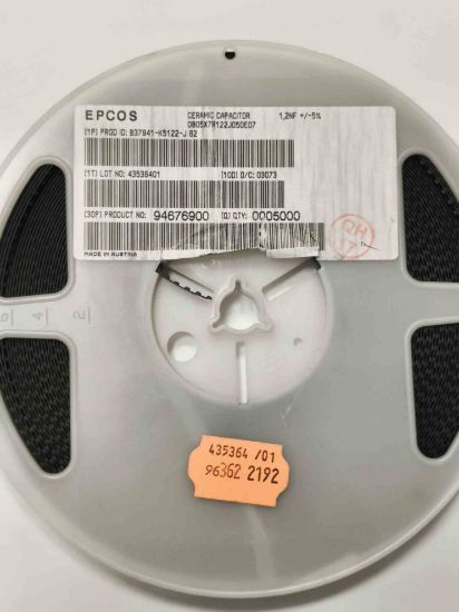 0805X7R122J050E07 1.2NF 805 SMD SERAMİK KONDANSATÖR resmi