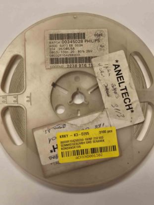 06032F104Z8B20D 100NF 25V 603 SENNHEİSERGMBH SMD SERAMİK KONDANSATÖR resmi