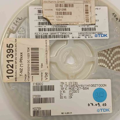 IA10F03216 10MF 50V 1812 TDK SMD SERAMİK KONDANSATÖR resmi