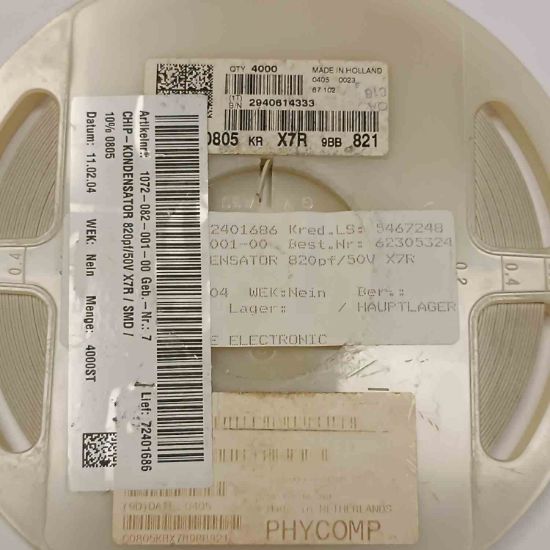 820PF 50V resmi