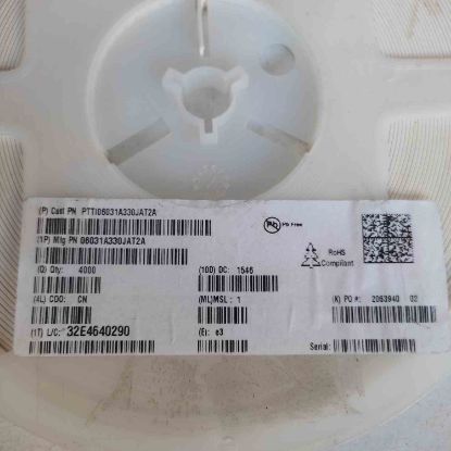 06031A330JAT2A MLCC (1608) 0603 33pF 100VDC ±5% C0G (NP0) resmi