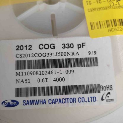 CS2012COG331J500NRA 330NF 50V 805 resmi