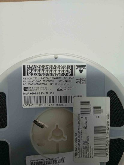 MCO23121551509 400MW VISHAY DİRENÇ resmi