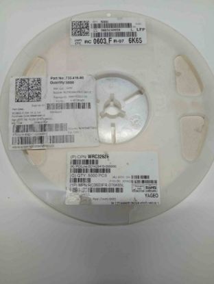RC0603FR-076K65 6K65 603 YAGEO SMD DİRENÇ resmi
