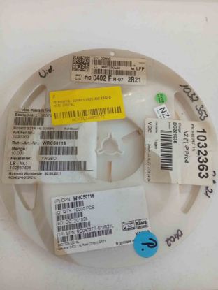 RC0402FR-072R21 2R21 402 YAGEO SMD DİRENÇ resmi