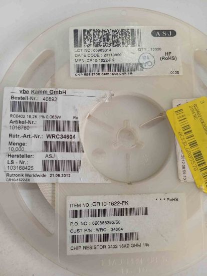 RC040216K2OHM 16K2 402 ASJ SMD DİRENÇ resmi