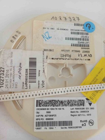 CRCW0805BC15K4TK100 15K4 805 VISHAY SMD DİRENÇ resmi