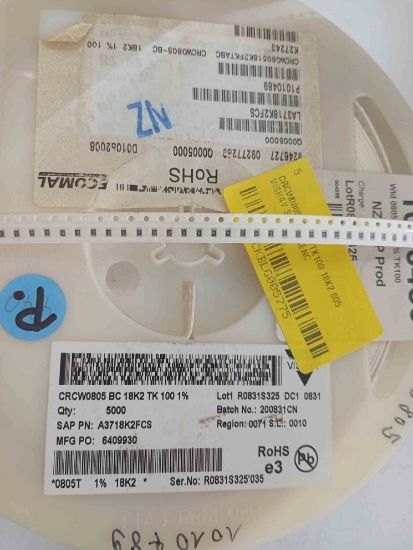 CRCW0805BC18K2TK100 18K2 805 VISHAY SMD DİRENÇ resmi