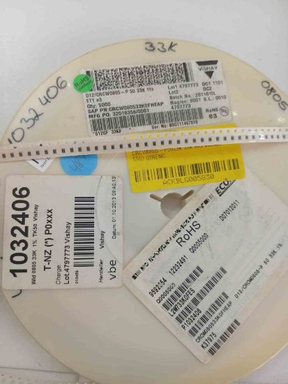 CRCW0805-P5033K 33K 805 VISHAY SMD DİRENÇ resmi