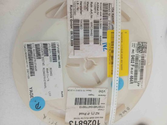 RC0402FR-071464R 464R 402 YAGEO SMD DİRENÇ resmi