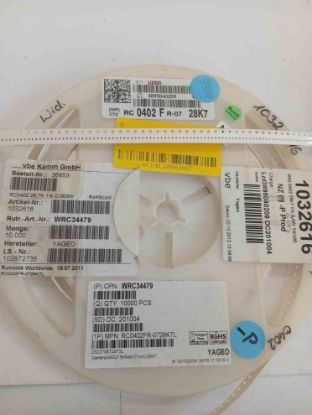 RC0402FR-0728K7 28K7 402 YAGEO SMD DİRENÇ resmi