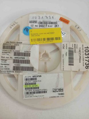 RC0402FR-072K1 2K1 402 YAGEO SMD DİRENÇ resmi