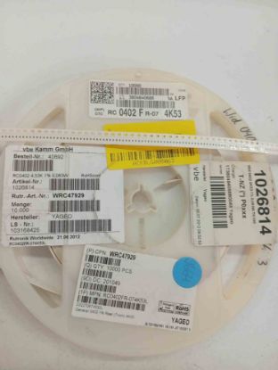RC0402FR-074K53 4K53 402 YAGEO SMD DİRENÇ resmi