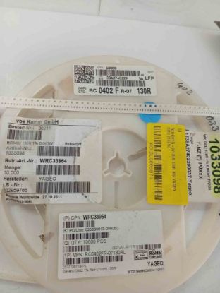 RC0402FR-07130R 130R 402 YAGEO SMD DİRENÇ resmi