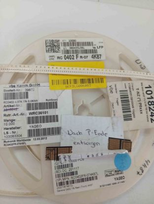 RC0402FR-074K87 4K87 402 YAGEO SMD DİRENÇ resmi