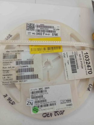 RC0402FR-07576K 576K 402 YAGEO SMD DİRENÇ resmi