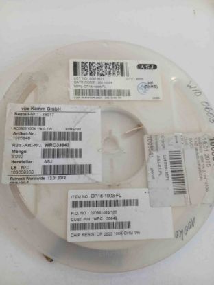 RC0603100K 100K 603 ASJ SMD DİRENÇ resmi