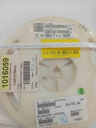RC0603FR-07300R 300R 603 YAGEO SMD DİRENÇ resmi