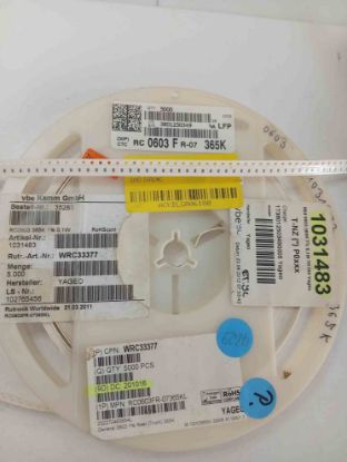 RC0603FR-07365K 365K 603 YAGEO SMD DİRENÇ resmi