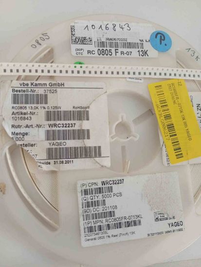 RC0805FR-0713K 13K 805 YAGEO SMD DİRENÇ resmi