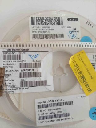 RC12066K20 6K2 1206 ASJ SMD DİRENÇ resmi