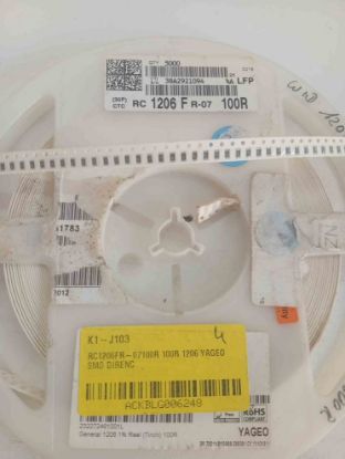 RC1206FR-07100R 100R 1206 YAGEO SMD DİRENÇ resmi
