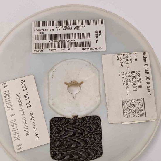 CRCW2512 0R 2512 VISHAY SMD DİRENÇ resmi