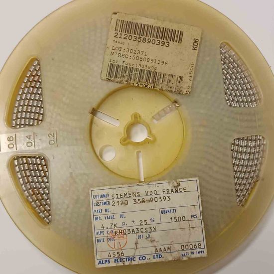 212035890393 4K7 SMD ALPS TRİMPOT DİRENÇ resmi