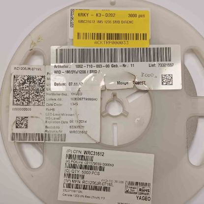 WRC31612 1M5 1206 SMD DİRENÇ resmi