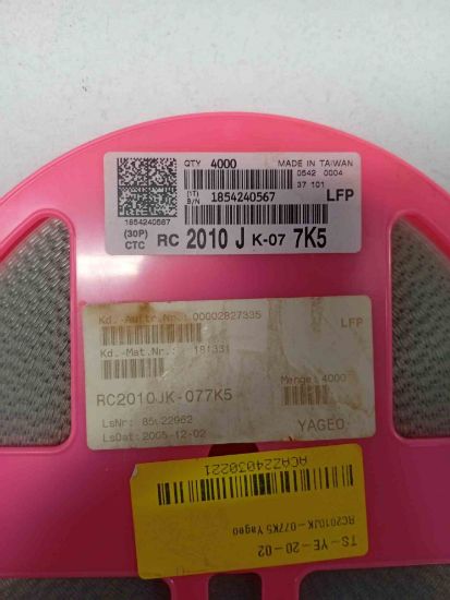 RC2010JK-077K5 Yageo resmi
