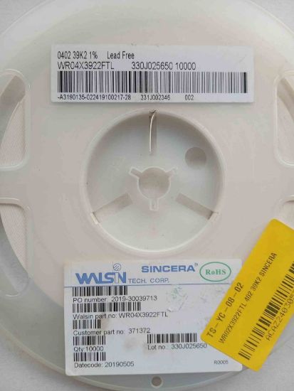 WR02X3922FTL 402 39K2 SİNCERA resmi