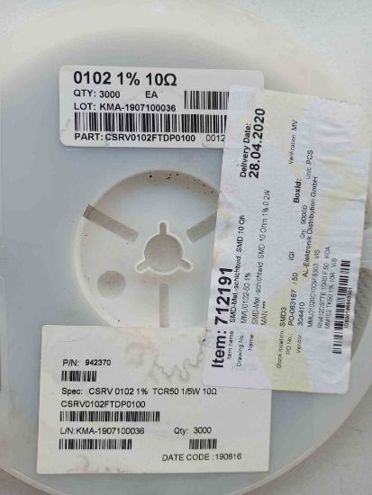 CSRV0102FTDP0100 10 OHM SMD resmi
