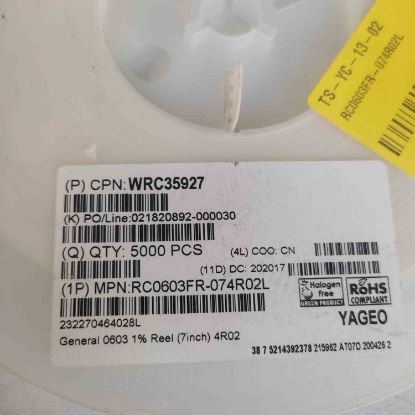 RC0603FR-074R02L 603 %1 4R02 resmi