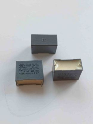 220NF 275Vacx2 MKP POLYESTER KONDANSATÖR resmi