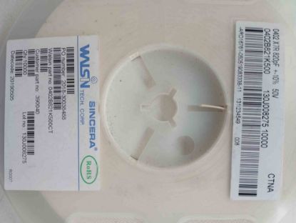 0402B821K500 82PF 50V 402 resmi