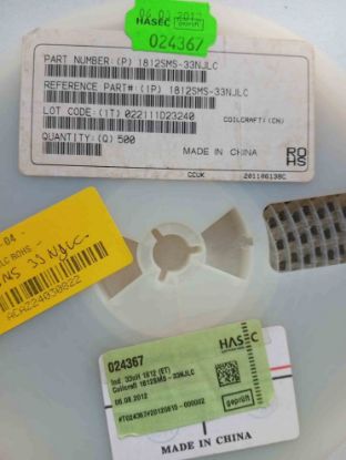 1812SMS33NJLC ROHS 33nH 1812 SMD BOBİN resmi