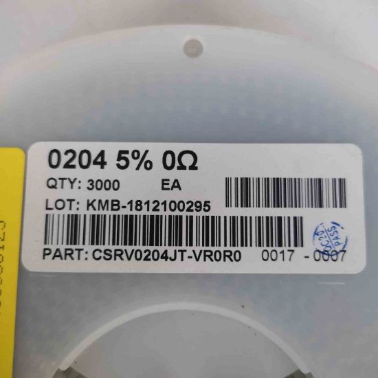CSRV0204JT-VR0R0 0 OHM 0204 KILIF %5 resmi