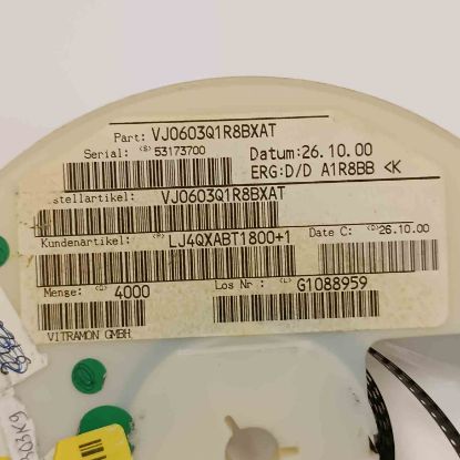 185502288 0.1PF 63V 603 SMD SERAMİK KONDANSATÖR resmi