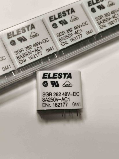 162177 SGR282-48VDC 48V 8A 2C ELESTA GÜÇ RÖLE resmi